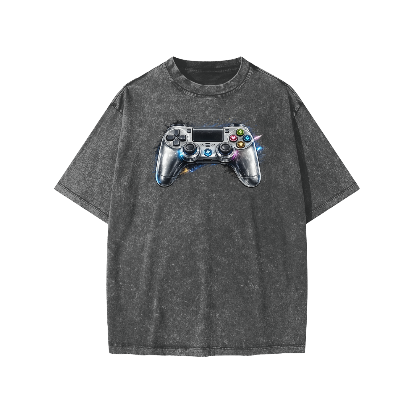 Washed Kids'  Gaming T-Shirt