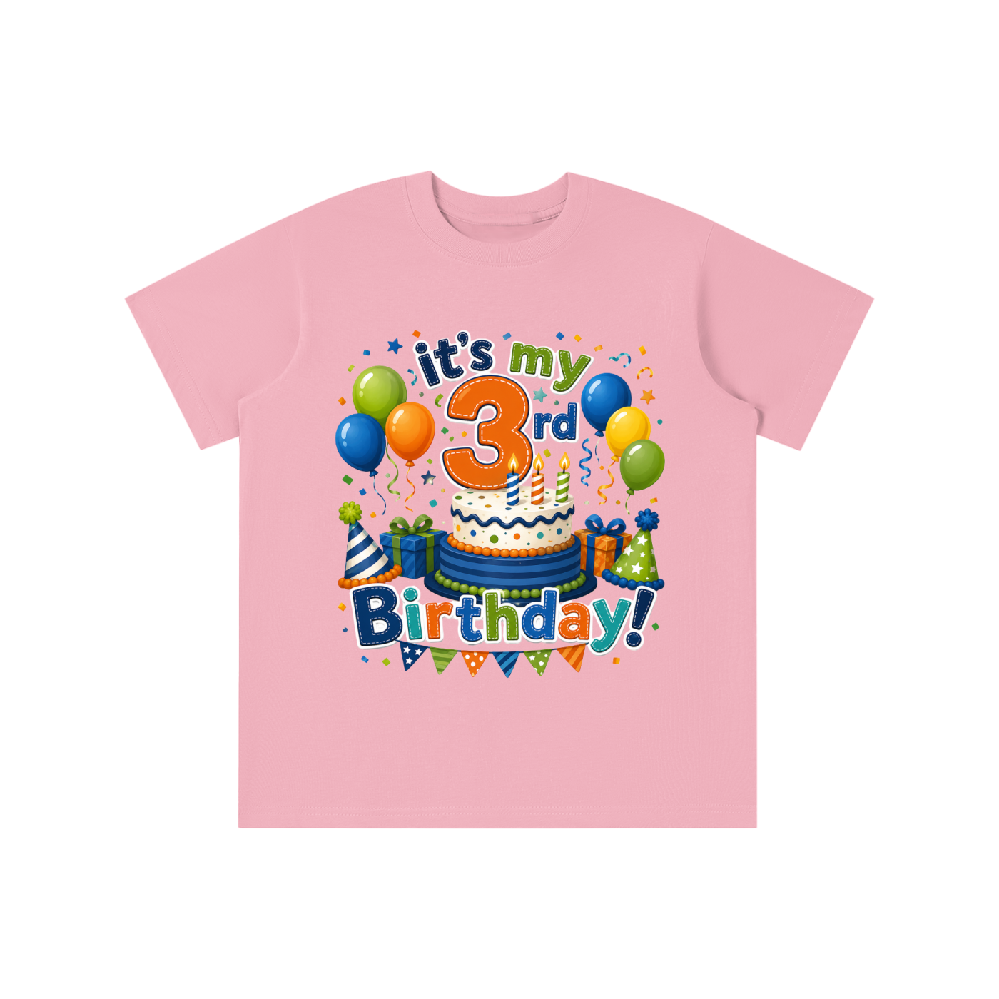 Boys 3rd Birthday T-shirt