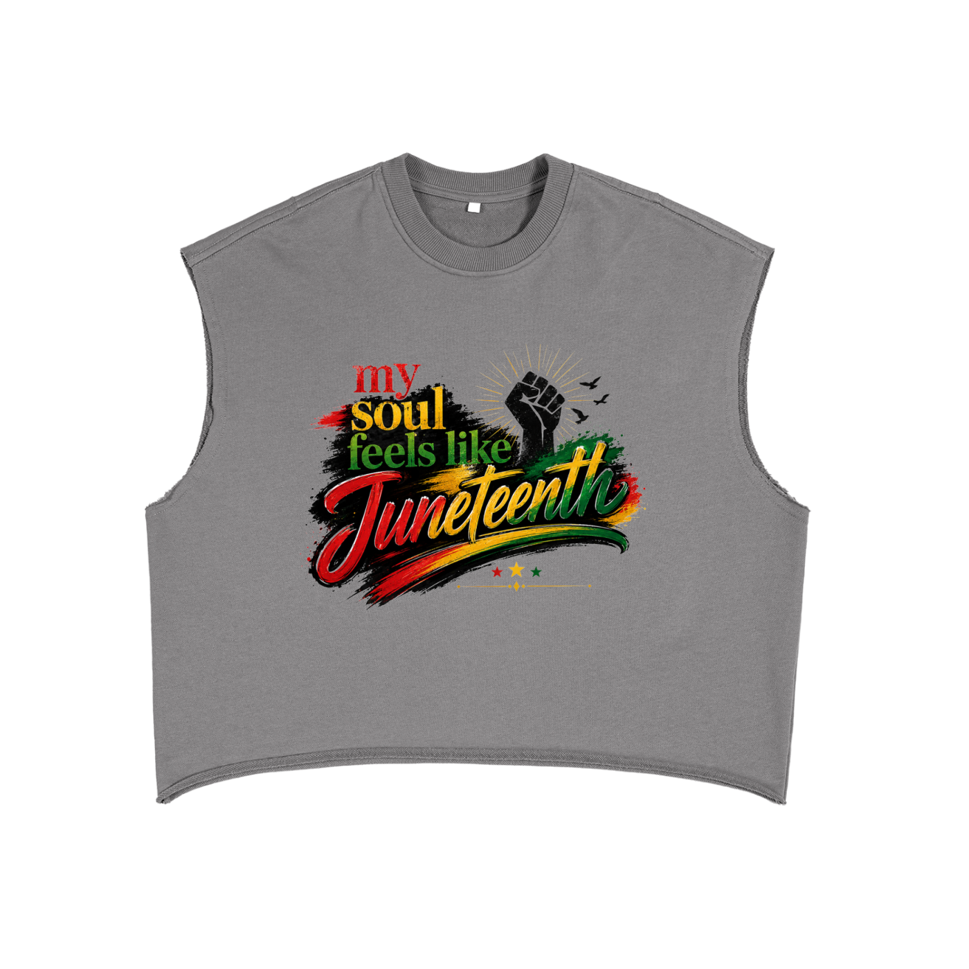 Juneteenth Boxy Tank Top
