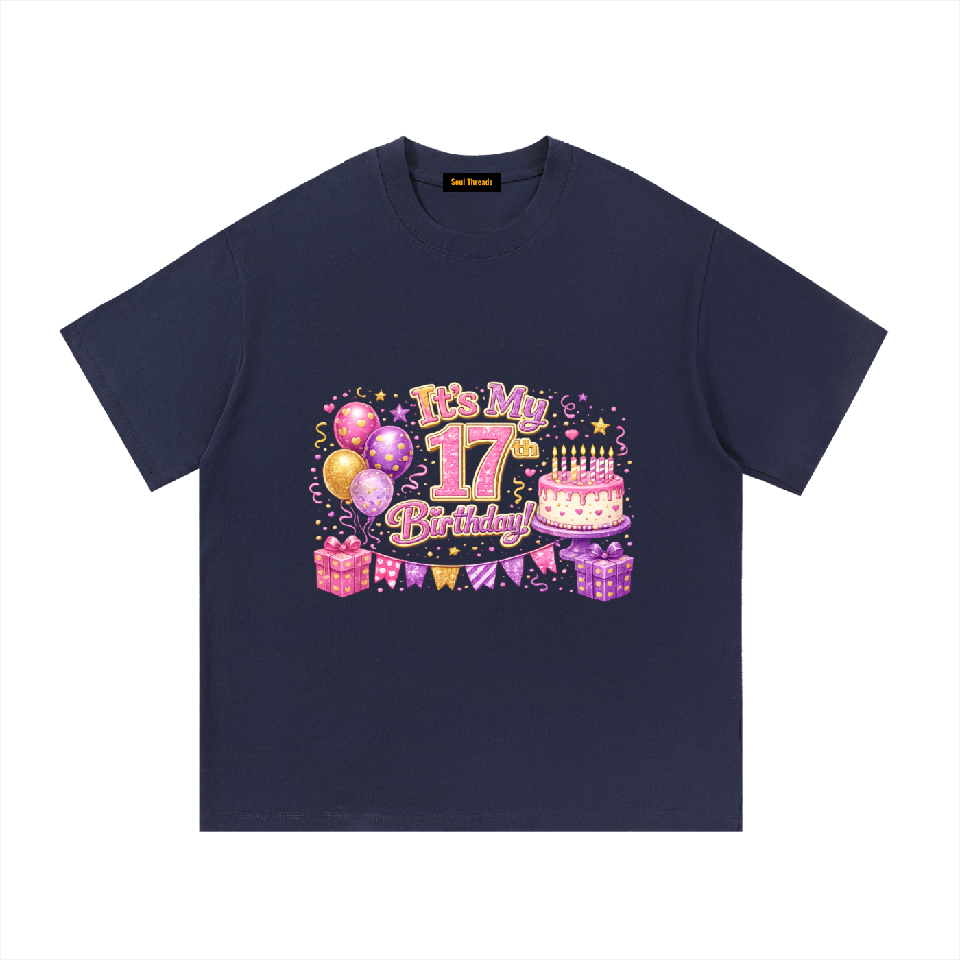 Young Womens 17th Birthday T-Shirt