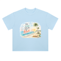 T-shirt de plage poids lourd