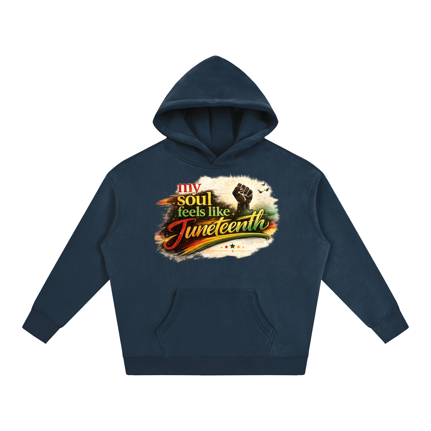 Fleeced Juneteenth Hoodie