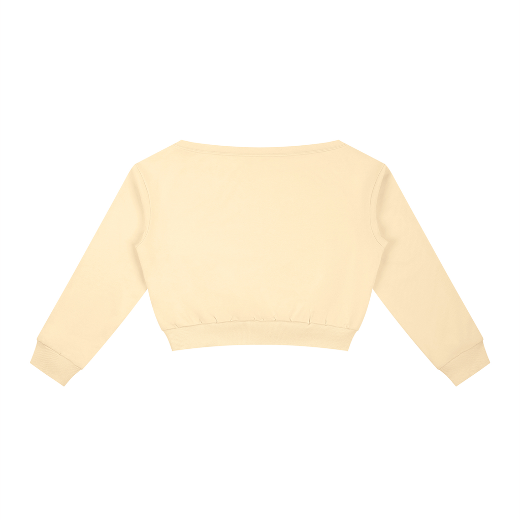 Sudadera de baile con hombros descubiertos para mujer