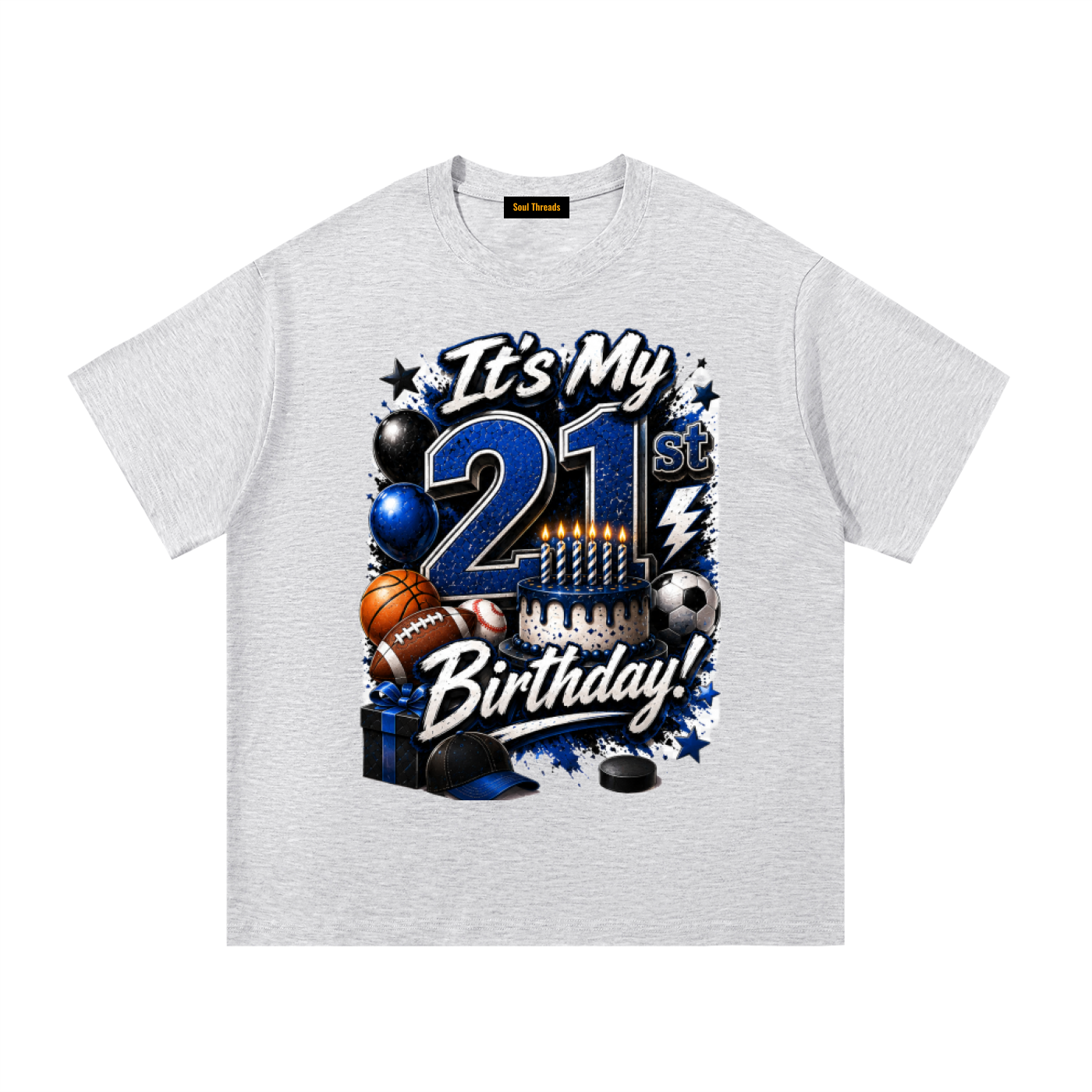 Young Mens 21st Birthday T-Shirt