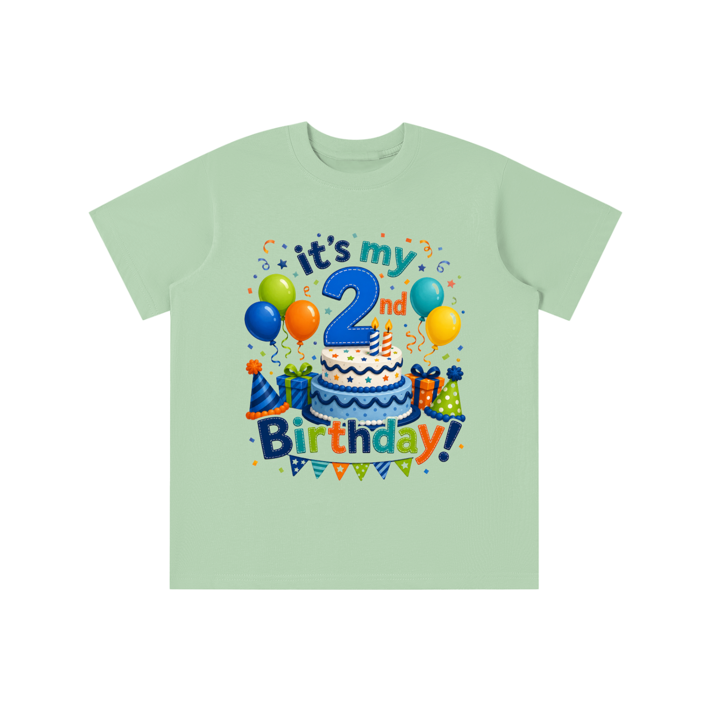 Boys 2nd Birthday T-shirt