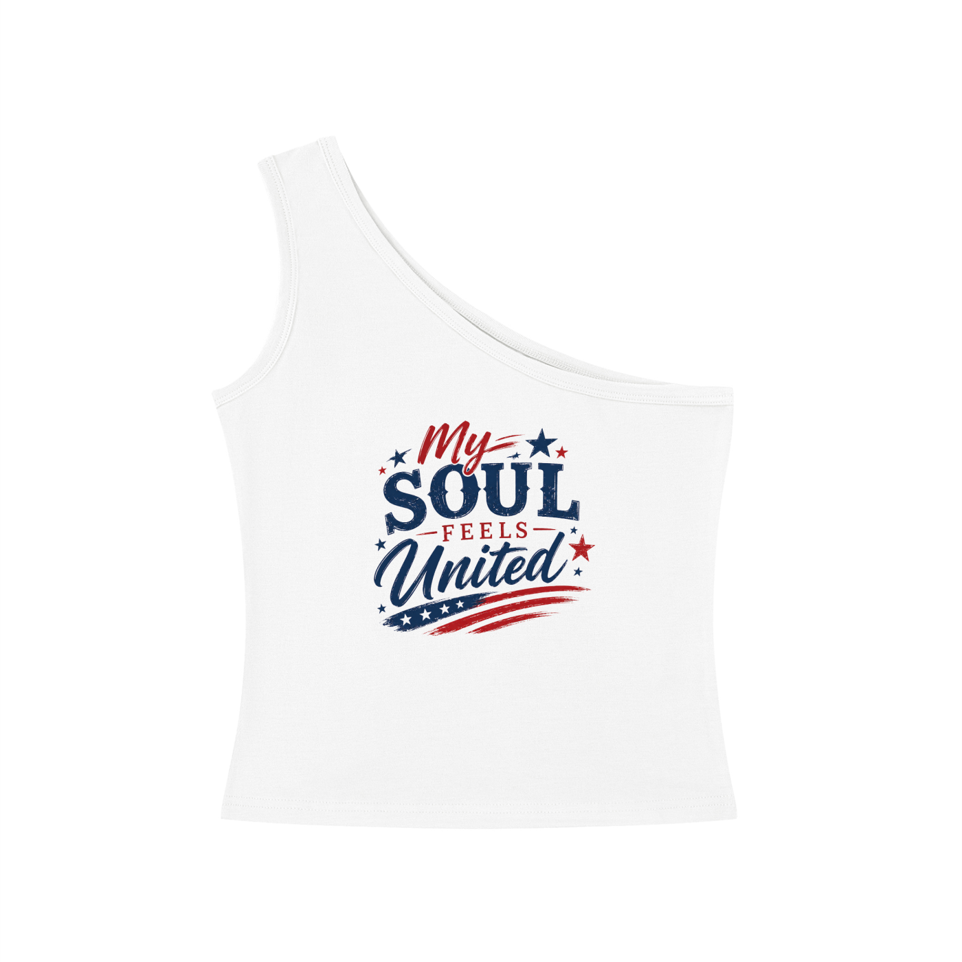Women's One-Shoulder United T-Shirt