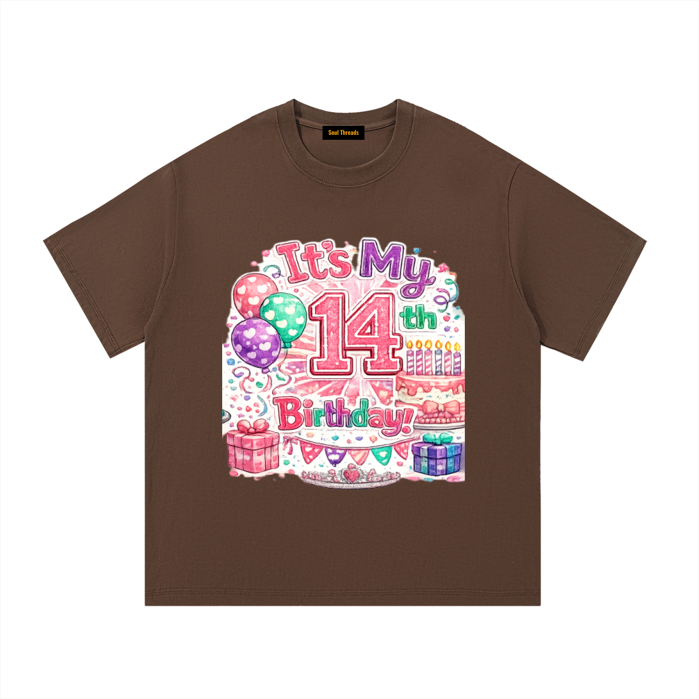 Young Womens 14th Birthday T-Shirt