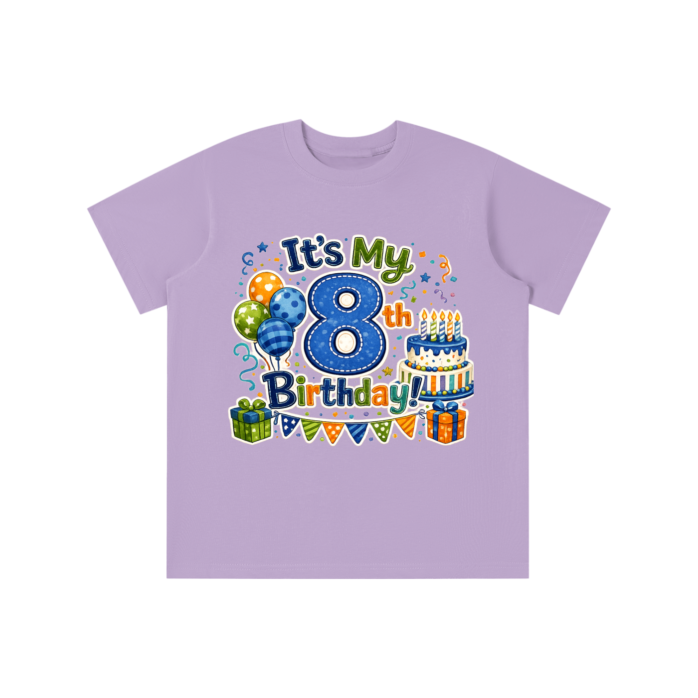 Boys 8th Birthday T-shirt