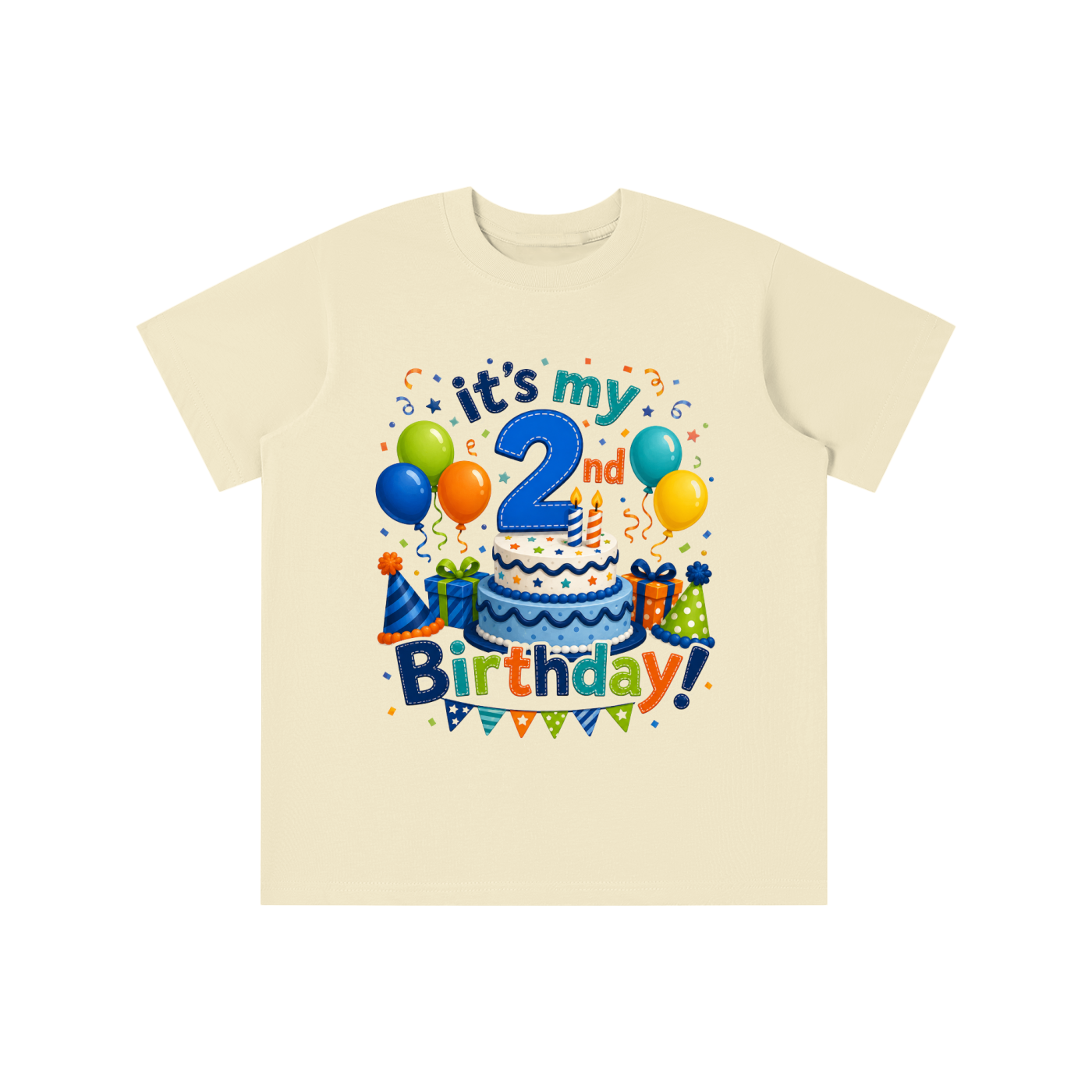 Boys 2nd Birthday T-shirt