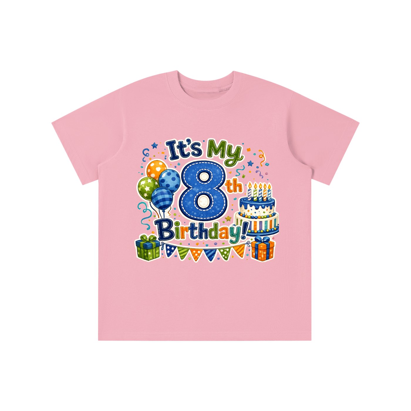 Boys 8th Birthday T-shirt