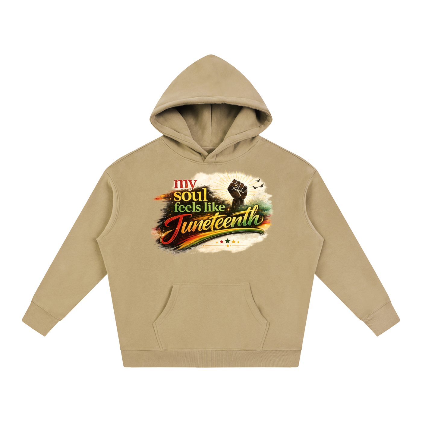 Fleeced Juneteenth Hoodie