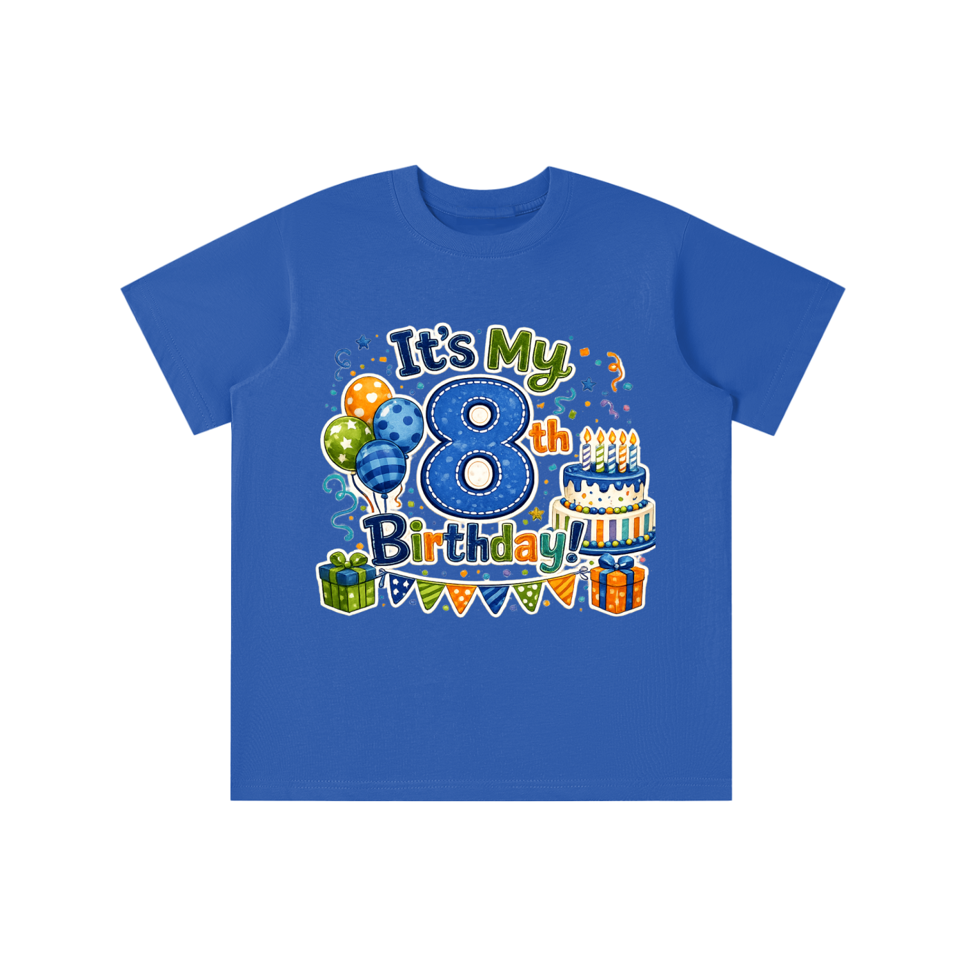 Boys 8th Birthday T-shirt