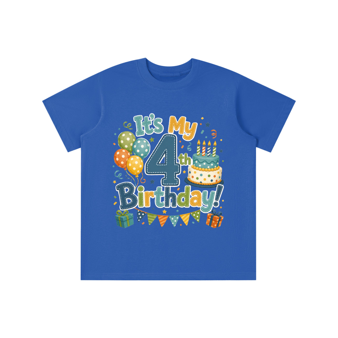 Boys 4th Birthday T-shirt