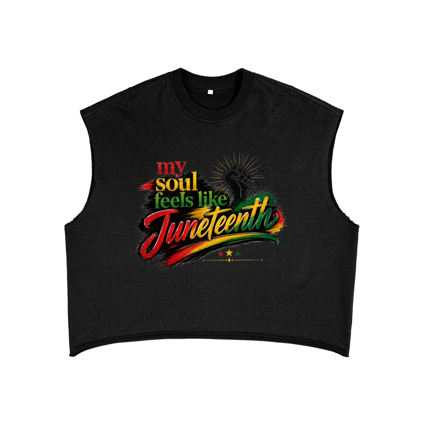 Juneteenth Boxy Tank Top