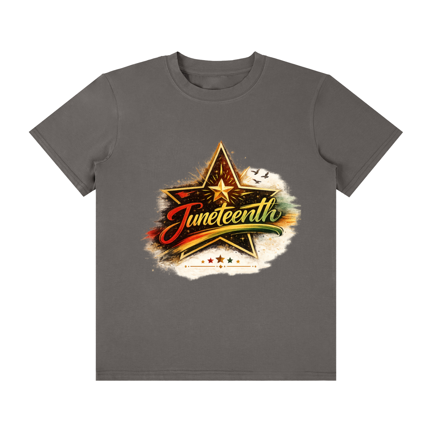 Crew Neck Juneteenth T-Shirt