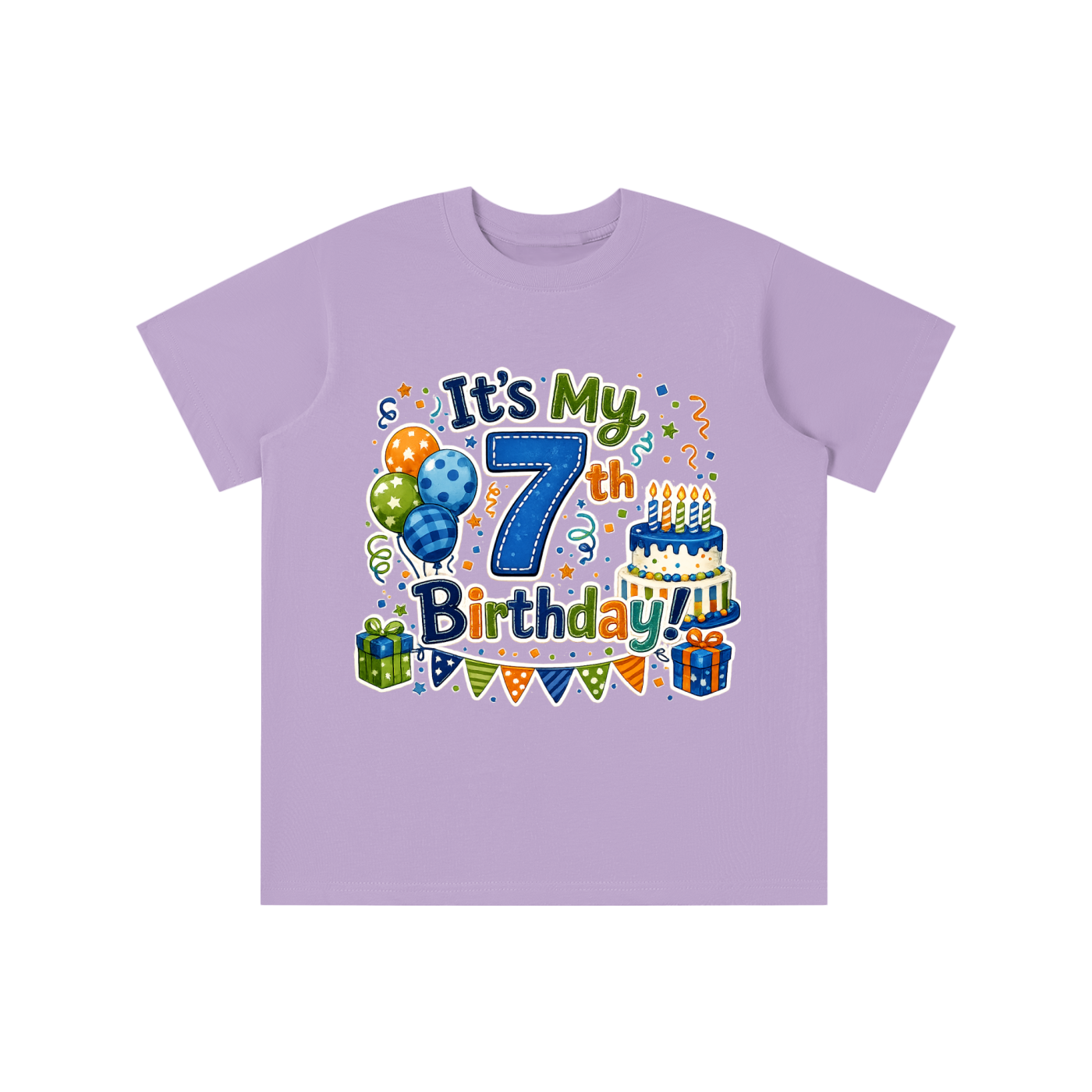 Boys 7th Birthday T-shirt