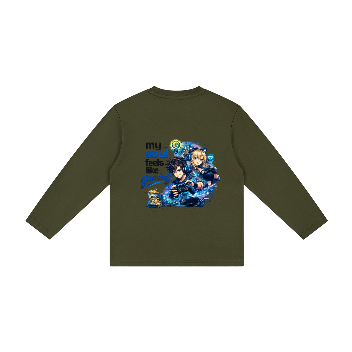 Kid's Gaming Long Sleeve T-Shirt