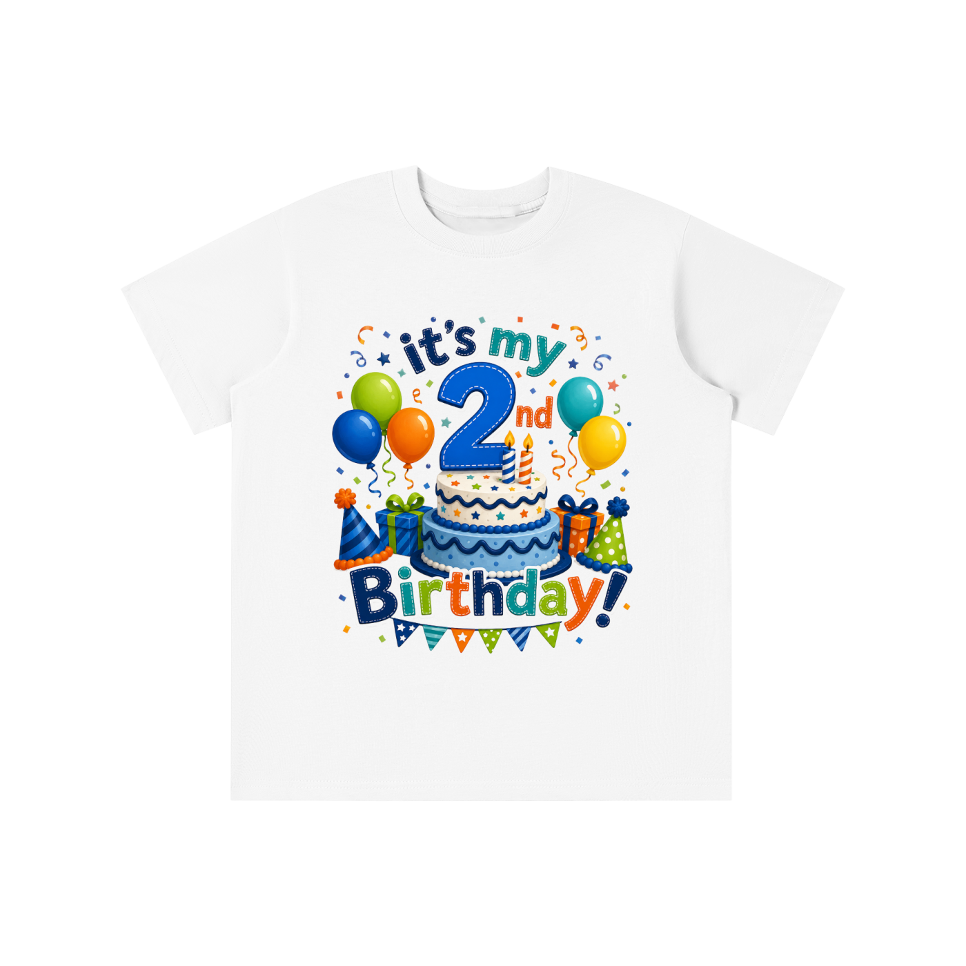 Boys 2nd Birthday T-shirt