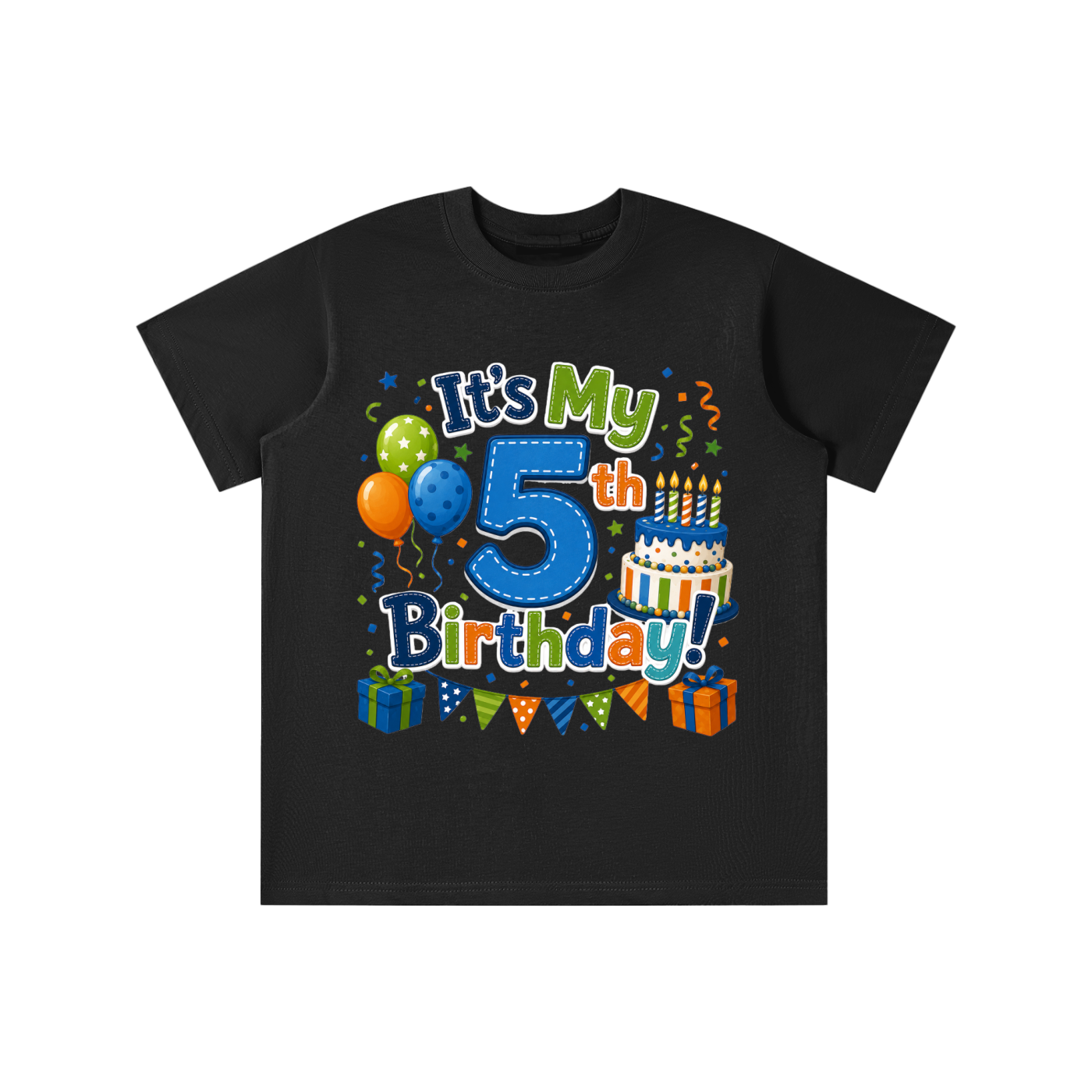 Boys 5th Birthday T-shirt