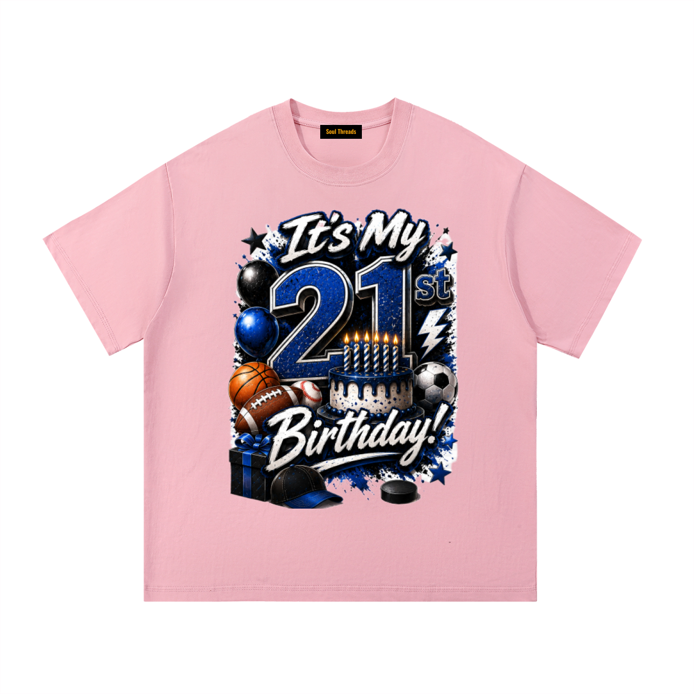 Young Mens 21st Birthday T-Shirt