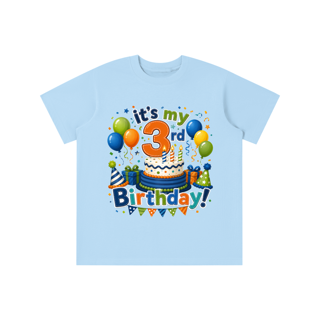 Boys 3rd Birthday T-shirt