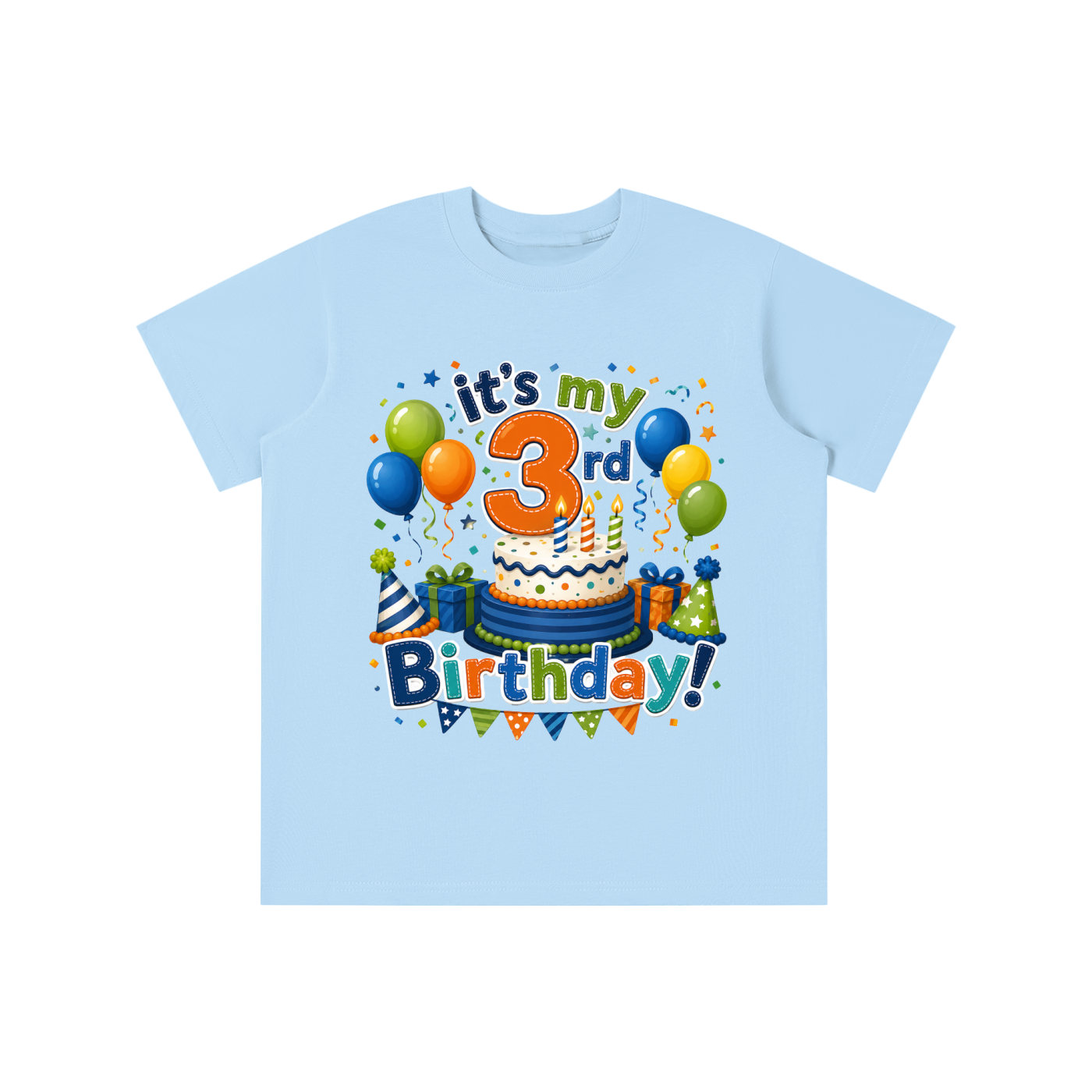Boys 3rd Birthday T-shirt