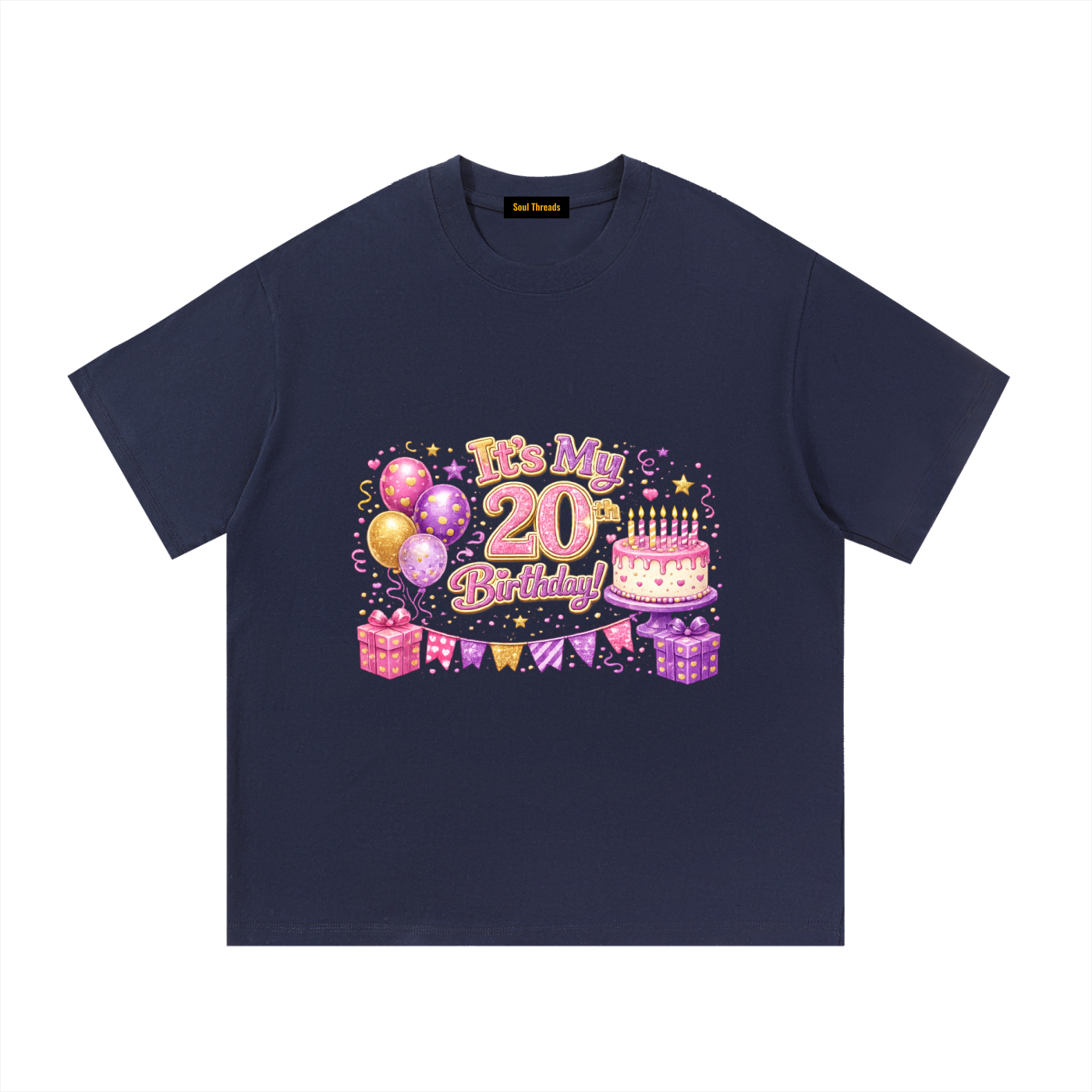 Young Womens 20th Birthday T-Shirt