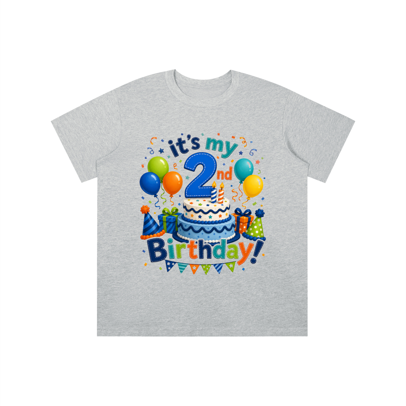 Boys 2nd Birthday T-shirt