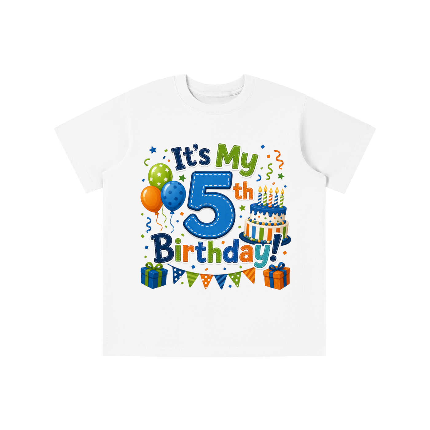 Boys 5th Birthday T-shirt