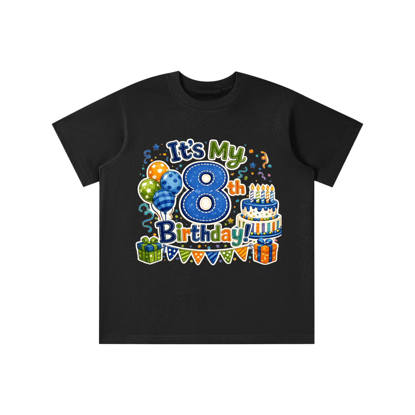 Boys 8th Birthday T-shirt