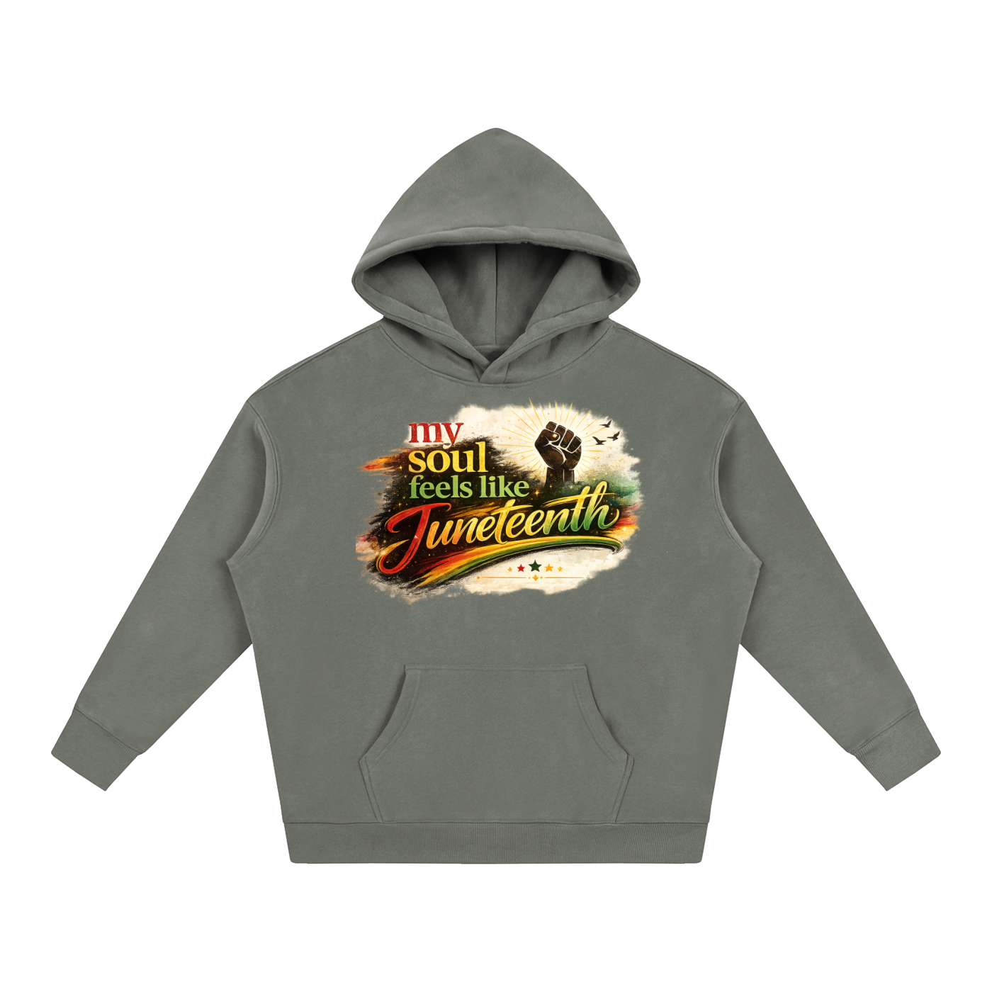 Fleeced Juneteenth Hoodie