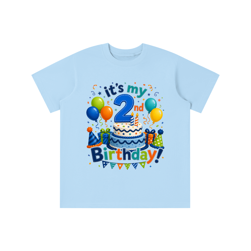 Boys 2nd Birthday T-shirt