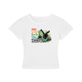 Women's Cropped Dancing T-Shirt