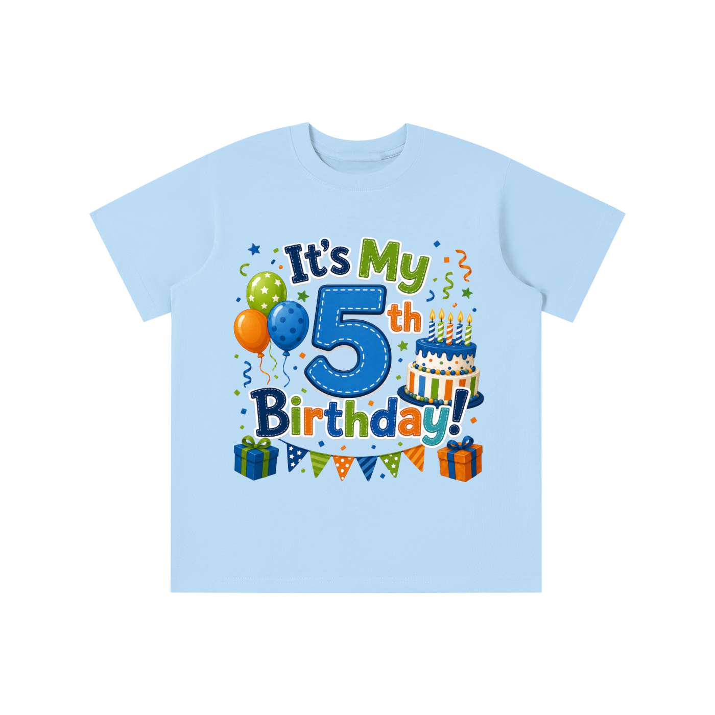 Boys 5th Birthday T-shirt