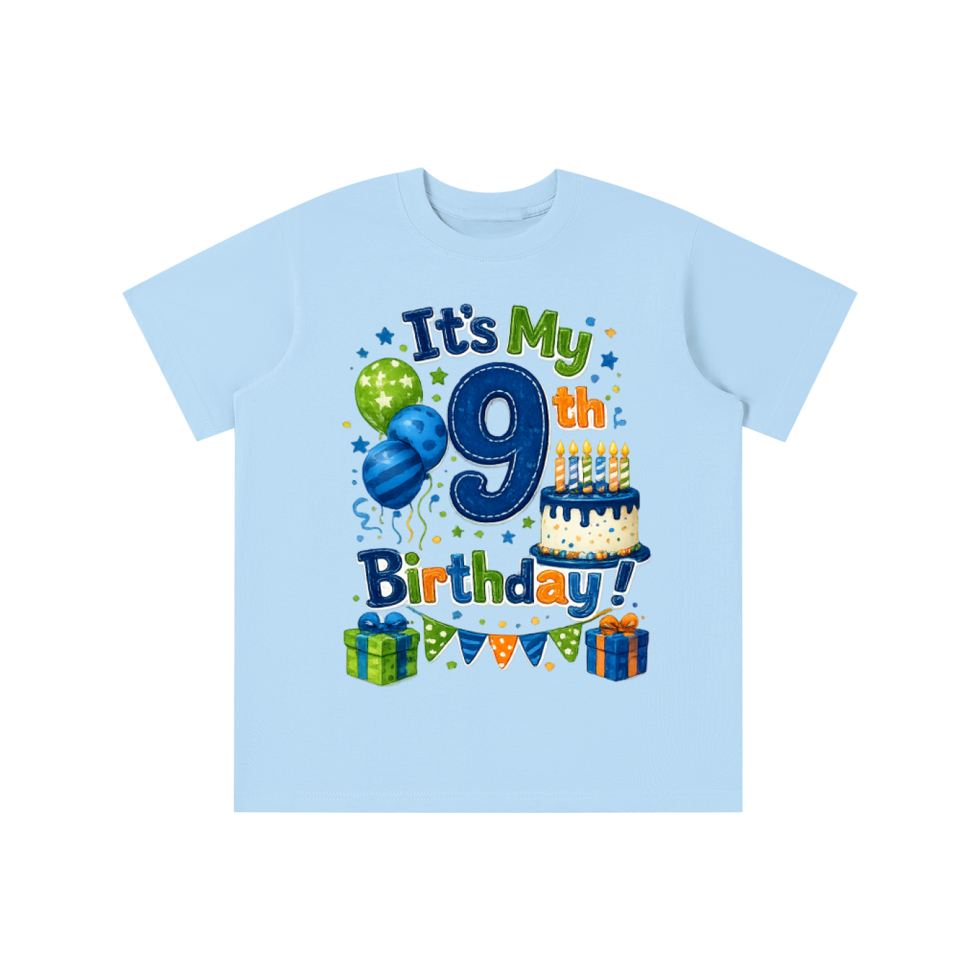 Boys 9th Birthday T-shirt