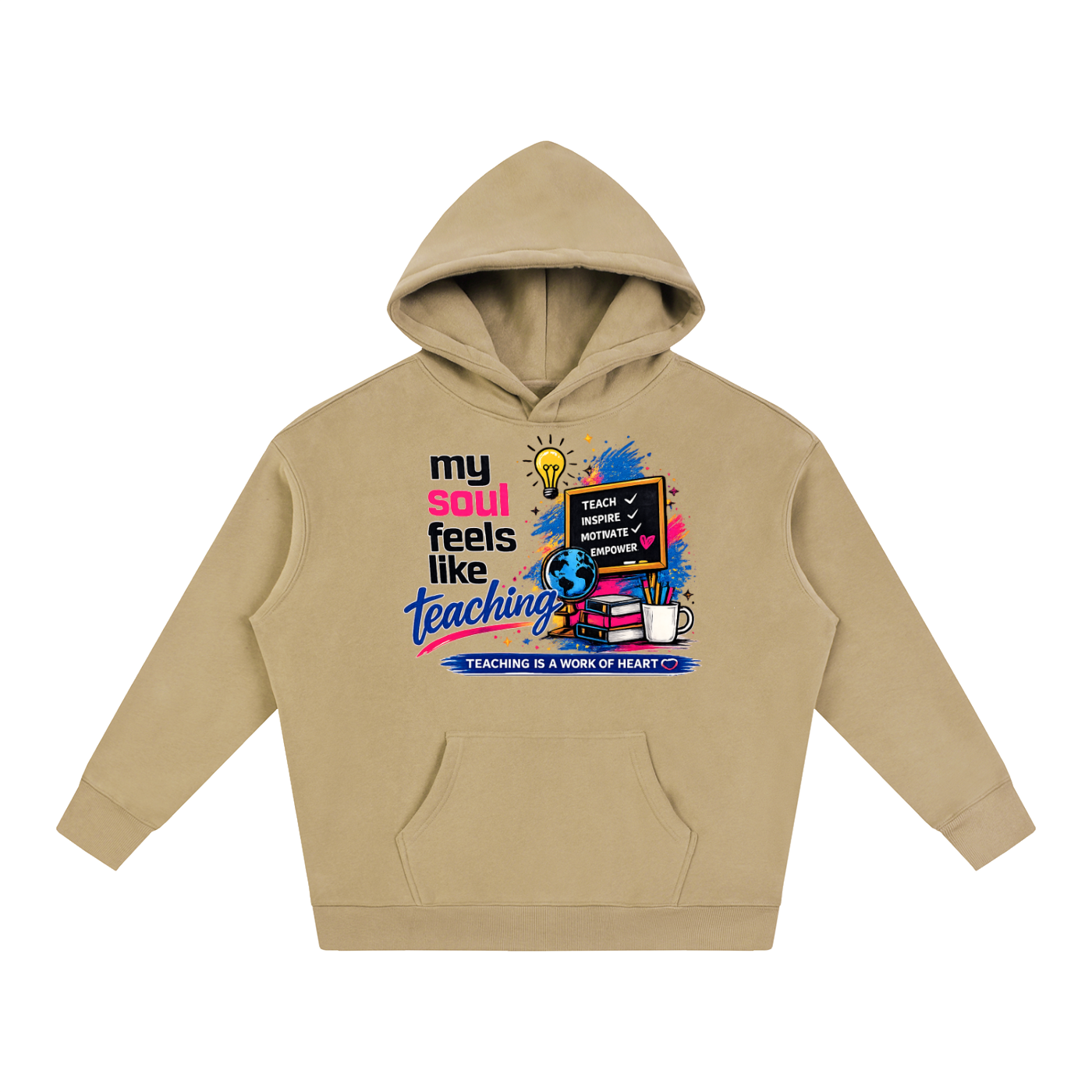 Fleeced Teaching Hoodie