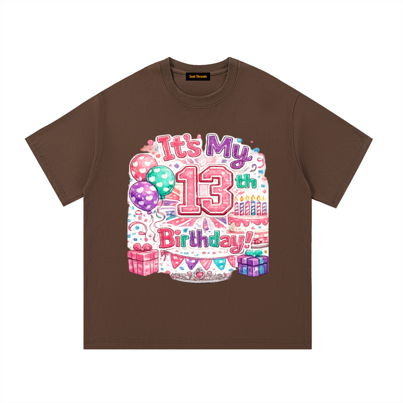 Young Womens 13th Birthday T-Shirt