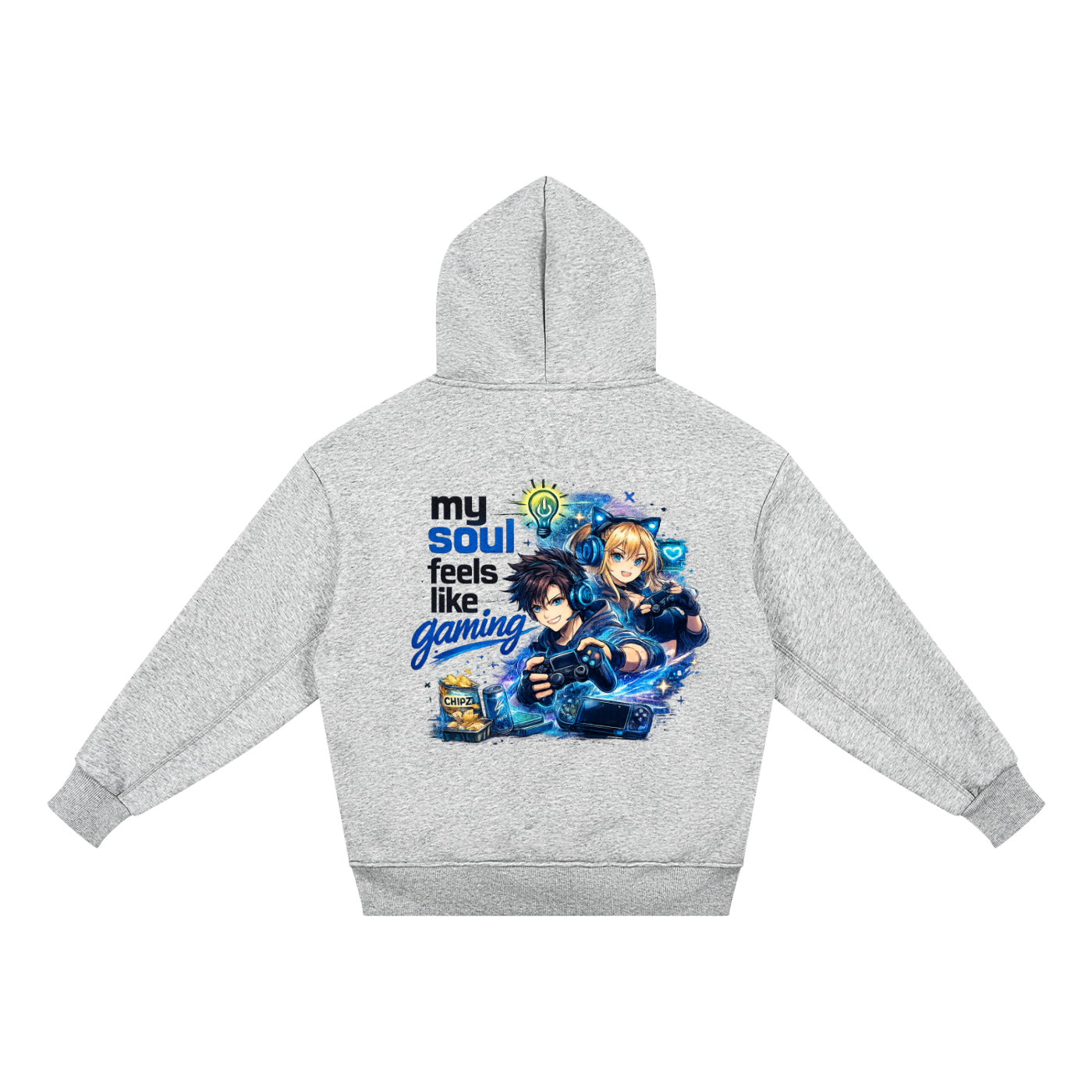 Kids' Fleece Gaming Hoodie