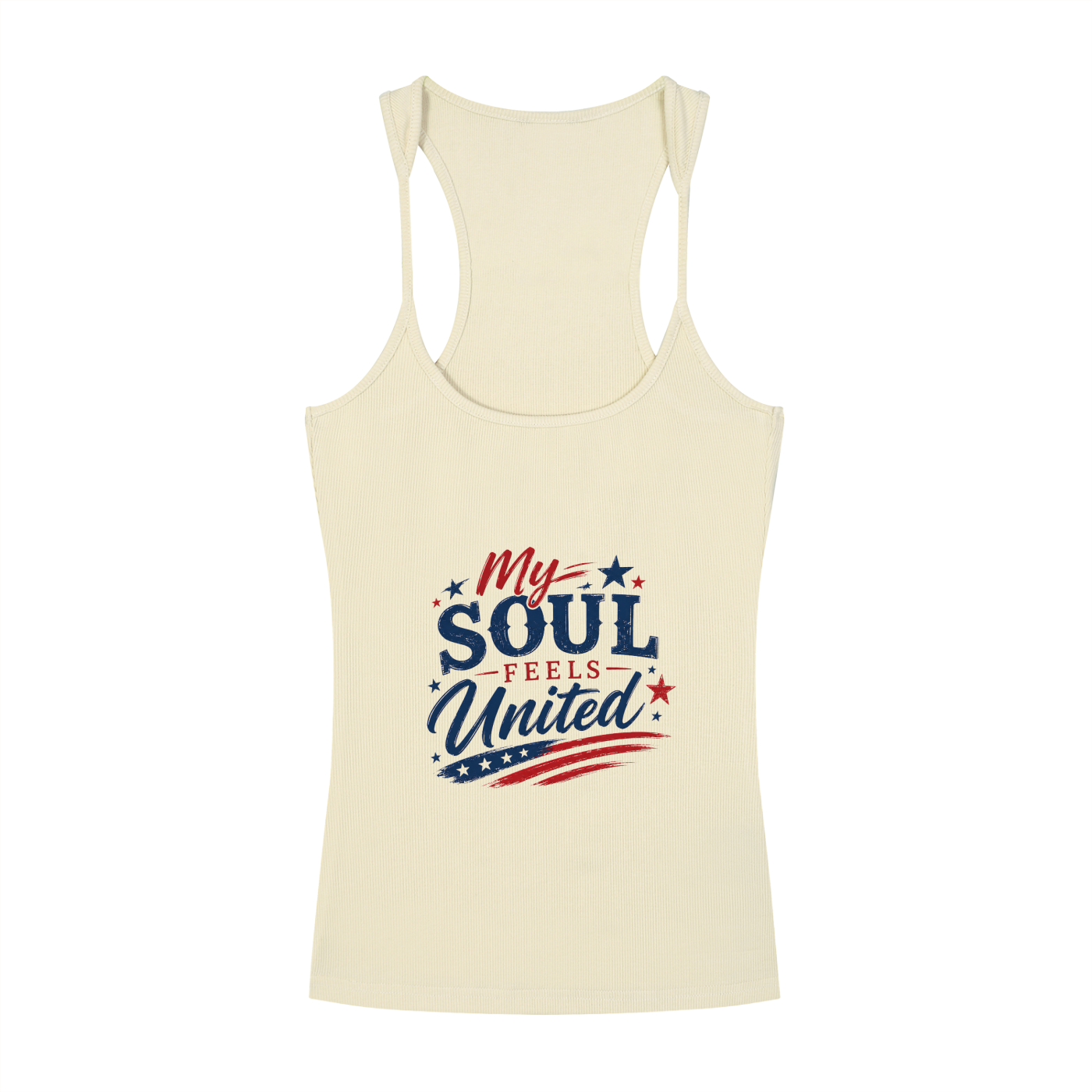 Ribbed United Tank Top