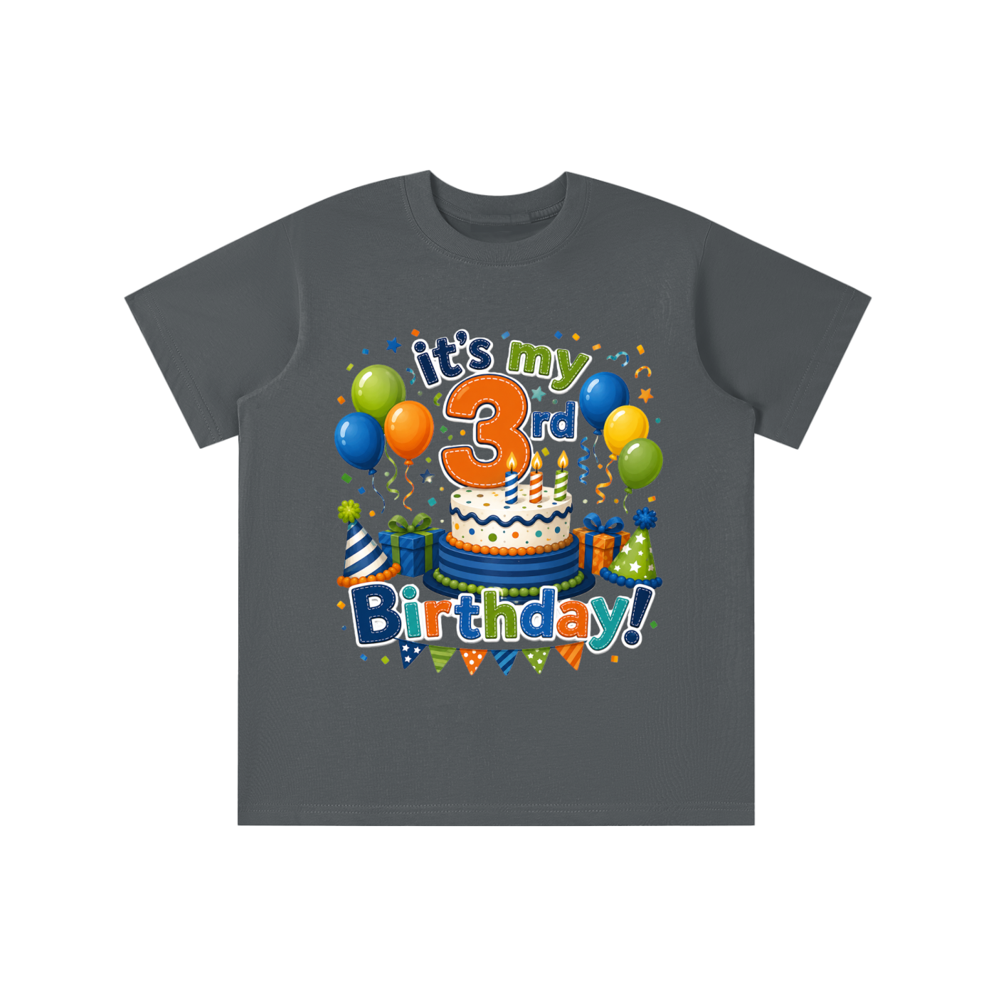 Boys 3rd Birthday T-shirt