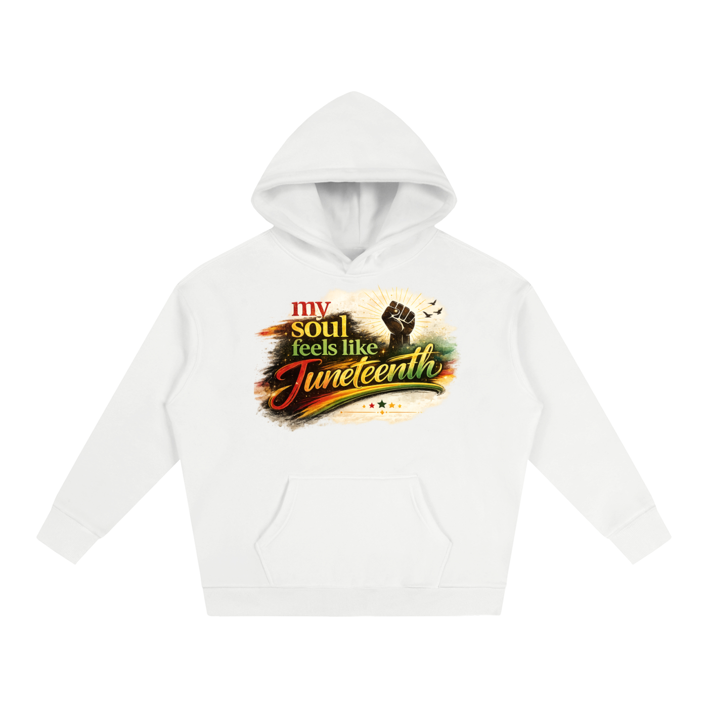 Fleeced Juneteenth Hoodie