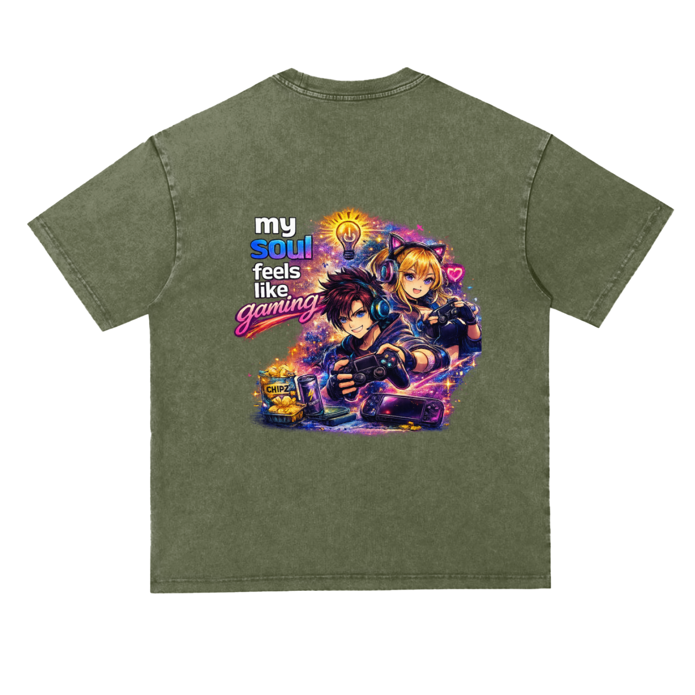 Oversized Gaming T-Shirt