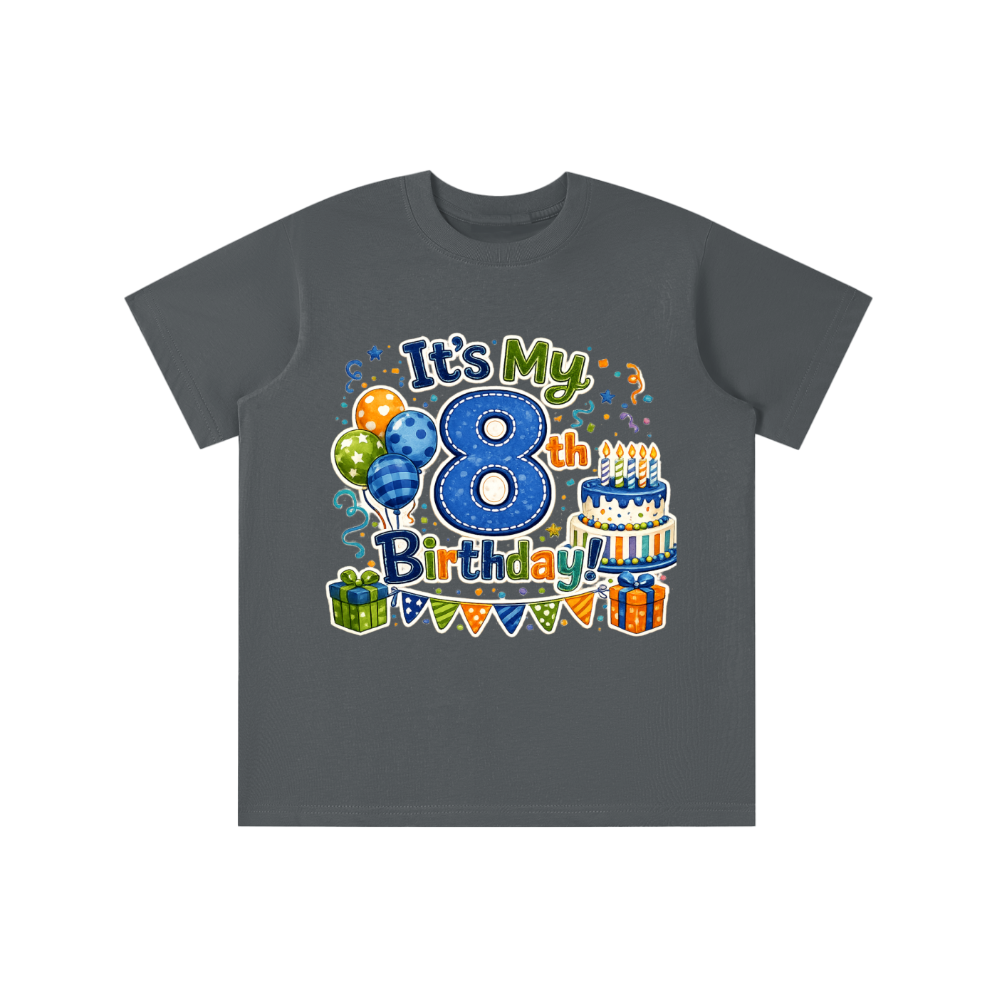 Boys 8th Birthday T-shirt