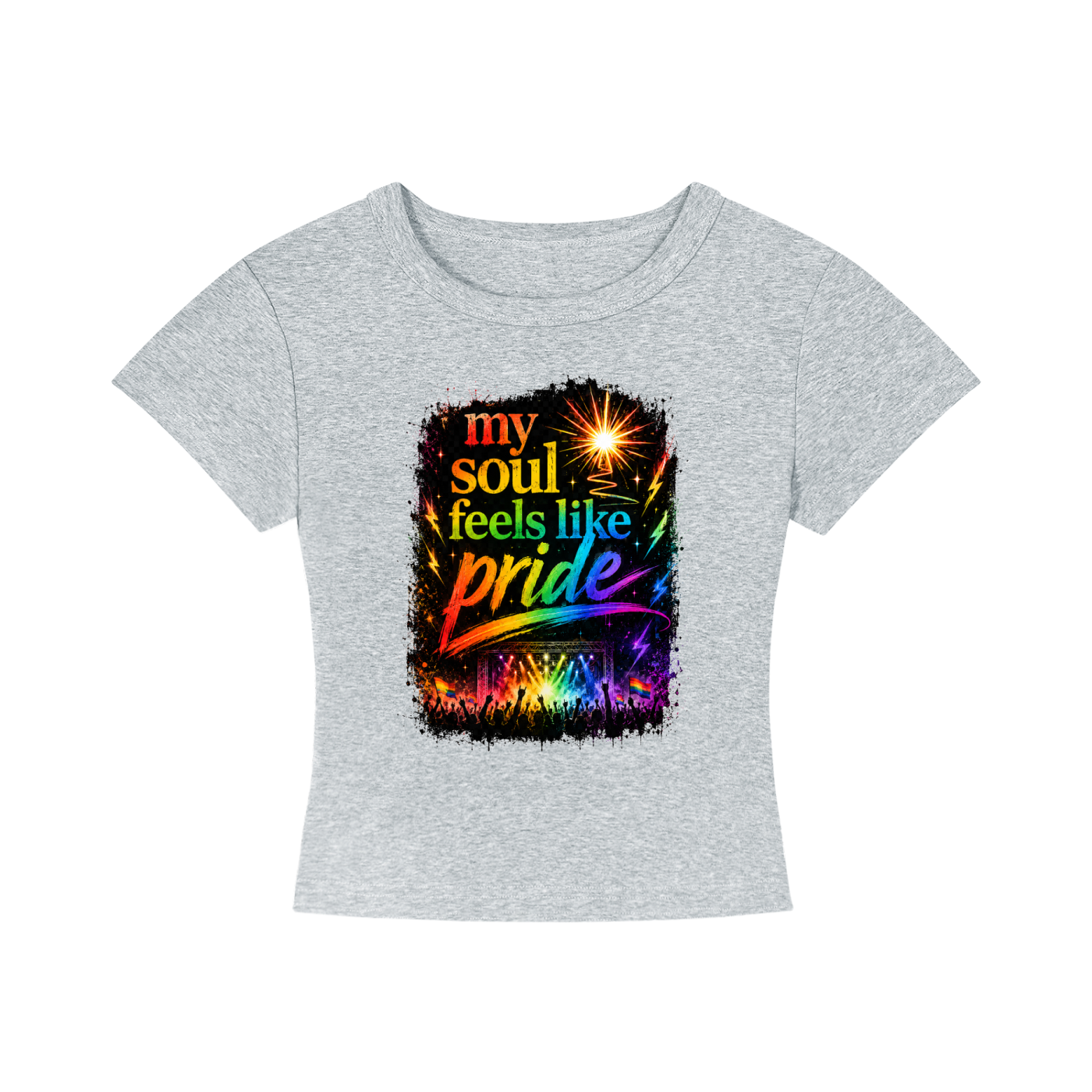 Cropped Pride T-Shirt