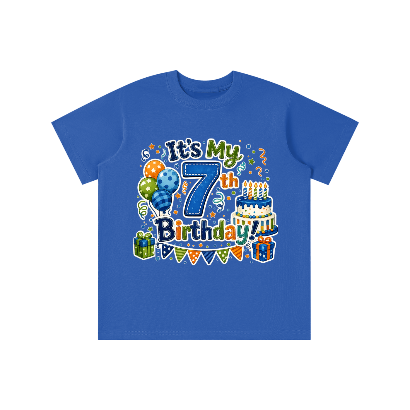 Boys 7th Birthday T-shirt
