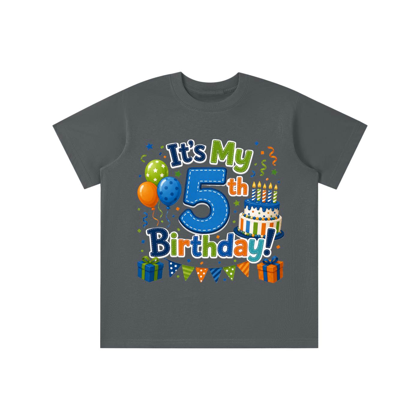 Boys 5th Birthday T-shirt