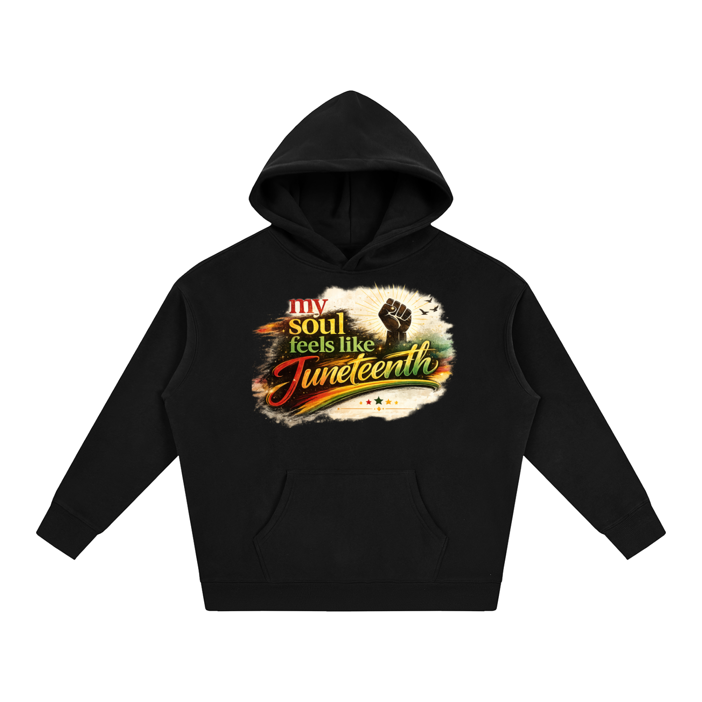 Fleeced Juneteenth Hoodie