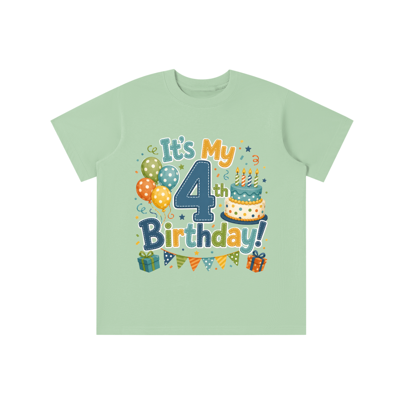 Boys 4th Birthday T-shirt