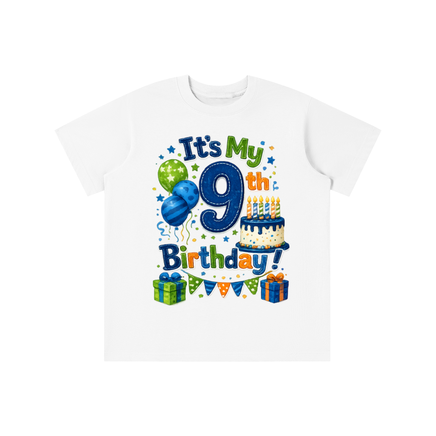 Boys 9th Birthday T-shirt
