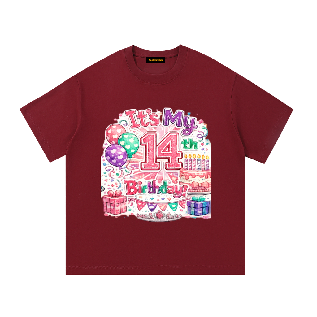 Young Womens 14th Birthday T-Shirt